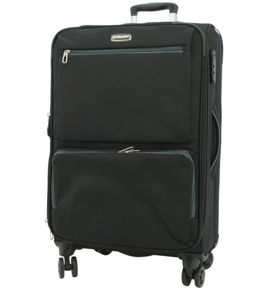 1780BK, Airliner, Large Suitcase 28" - Black