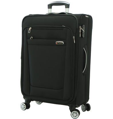 1784BK, Airliner, Large Suitcase 28" - Black