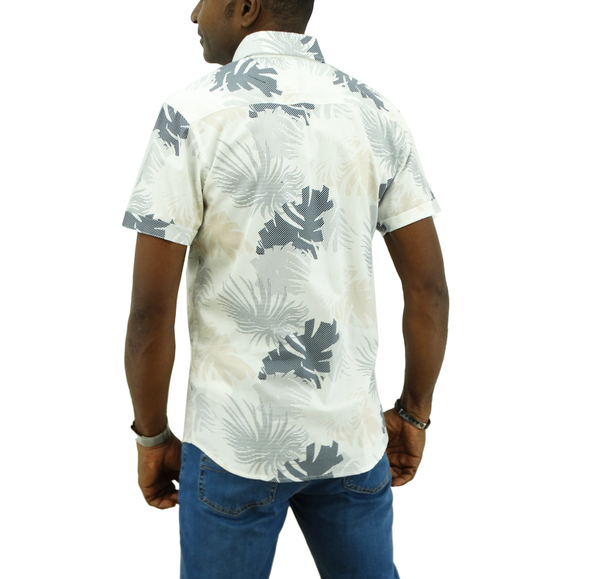 20C718, Jordache, Men's S/S Shirt -Print- (S-XL)