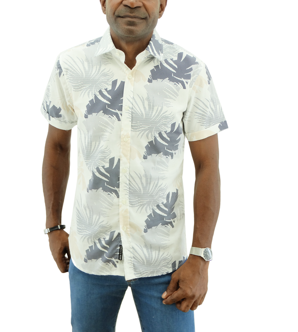 20C718, Jordache, Men's S/S Shirt -Print- (S-XL)