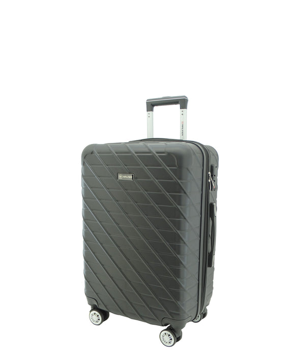 20" Airliner, Hardshell Spinner Small Suitcase-Dark Grey