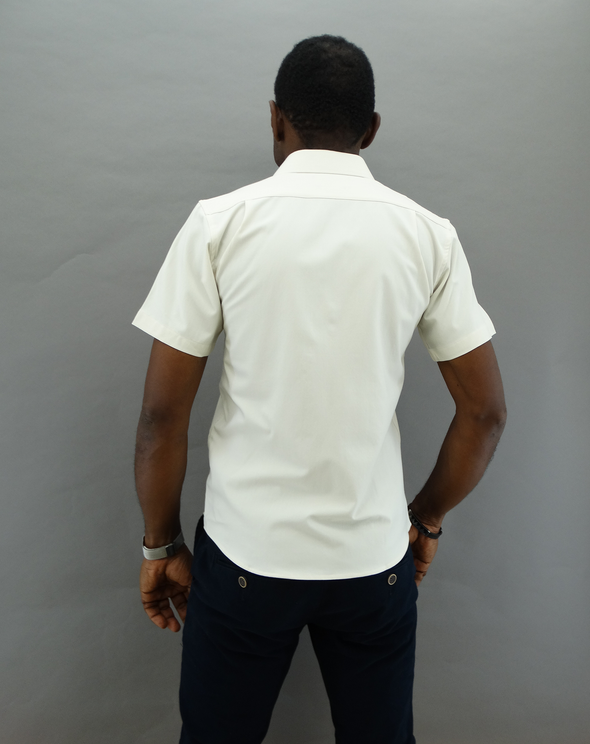 Jordache - Men's Solid S/S Casual Shirt - (S-XL)