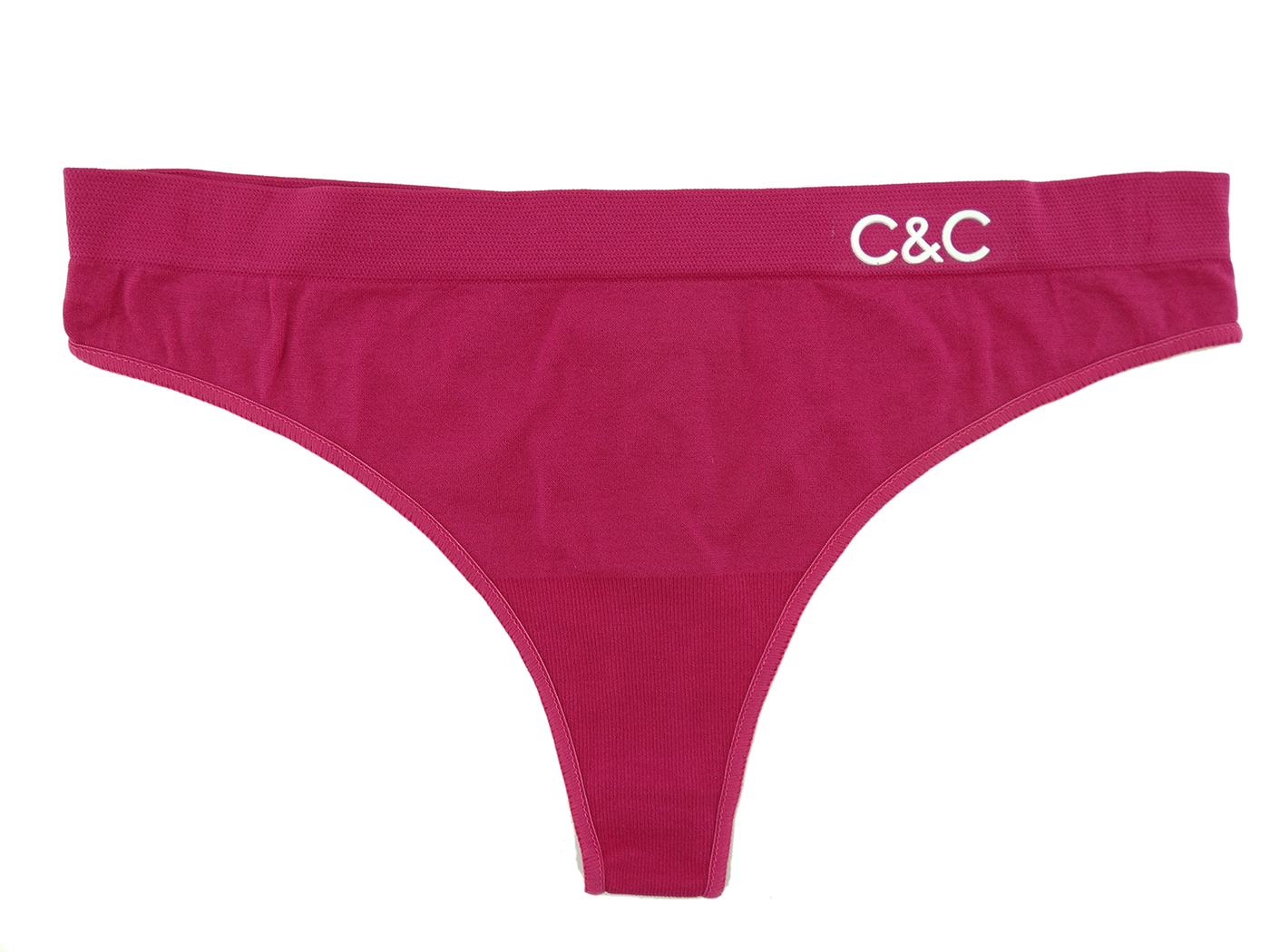 C&C California Luna Seamless Thong in Red