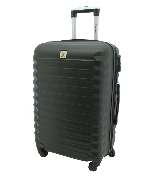 1597BK1, 24" Airliner, Medium Hardshell Spinner Suitcase - Black