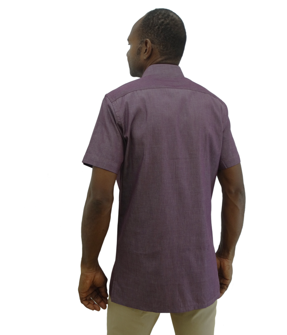 265-029, Bellinne - Men's S/S Plain Shirt