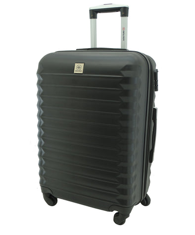 28" Airliner, Large Hardshell Spinner Suitcase-Black
