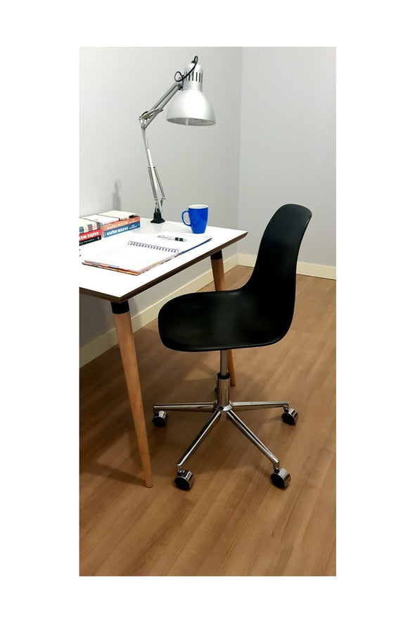 OFFBLK,  Modax, Mona Eames Office Chair - Black