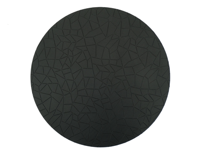 Kennedy Home Round Placemat 38cm - Black