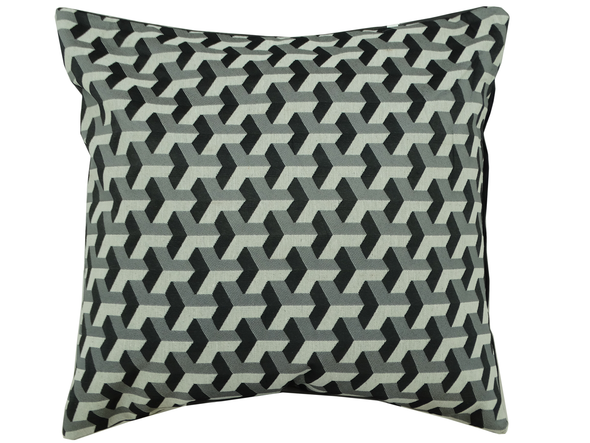 Printed 20" Square Fabric Cushion Cover