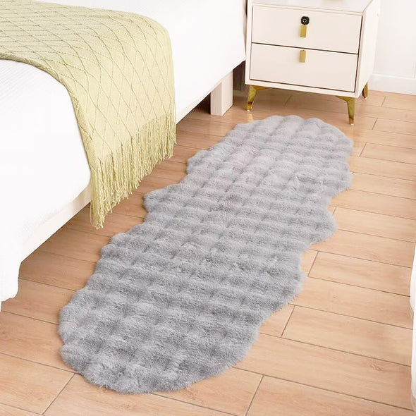 354731, Ekhaya Design - Faux Fur Rug - 60x180cm