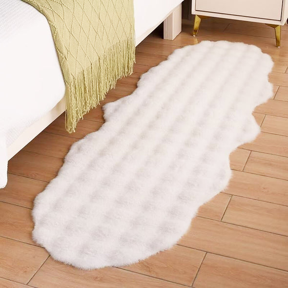 354731, Ekhaya Design - Faux Fur Rug - 60x180cm