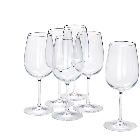 52056642, Lav 6pc Wine Glass Set -8 1/4 oz