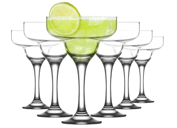 52155314, Lav 6pc Margarita Glass Set