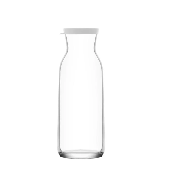 52188176, Lav Glass Bottle W/Lid