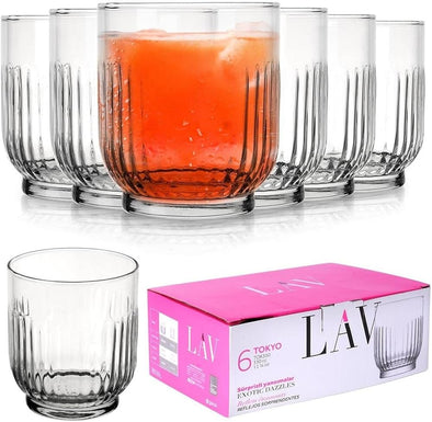 52202094, Lav 6pc Soft Drink Glass Set