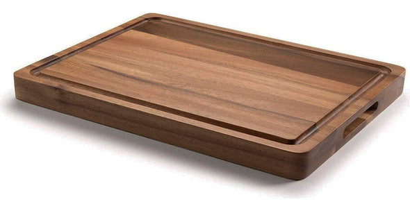 Kitchen Details - Acacia Cutting Board w/ Groove and Handle
