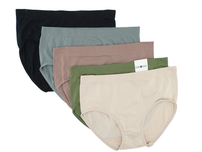 Fitwell - Ladies' 5Pk Panties (S-XL)