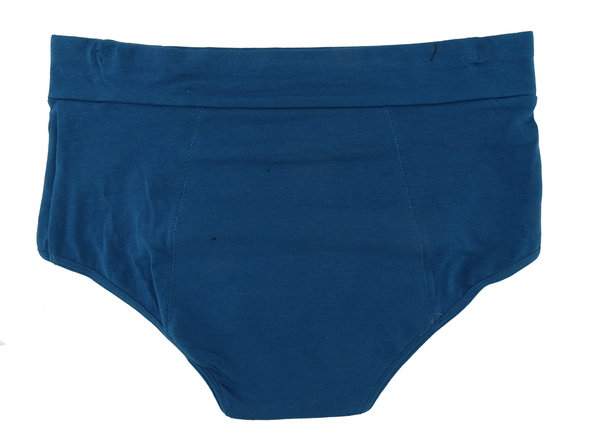 Pro-Tex - Ladies' 2Pk Leak-Proof Panties Deep Sea/Blk (S-XL)