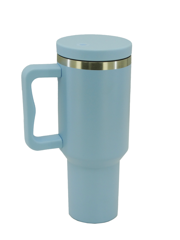 76243046, Leo Star, Oversize Travel Mug W/Handle & Straw 40oz- Asstd