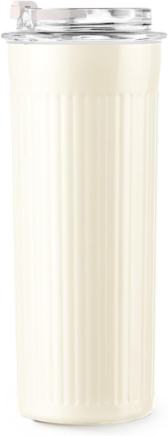 76243052, Ribbed Coffee Cup 550ml- Asstd