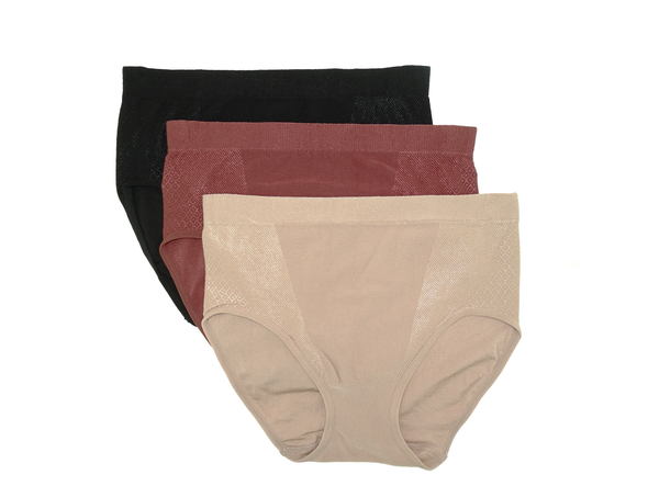 80573HA, Prima Valentina, Women's 3pk Seamless Panties (S/M-L/XL)