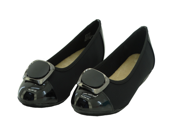 81116501015, Pierre Dumas, Kiana W8 - Women's Flats - Black