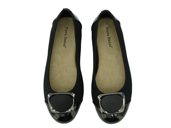 81116501015, Pierre Dumas, Kiana W8 - Women's Flats - Black