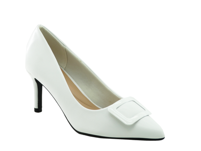 86738103, Pierre Dumas, Roxie-2- Ladies Shoes- White