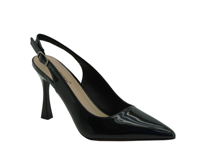 Ladies' Pierre Dumas Sleek-2 Point Toe Slingback  Heels