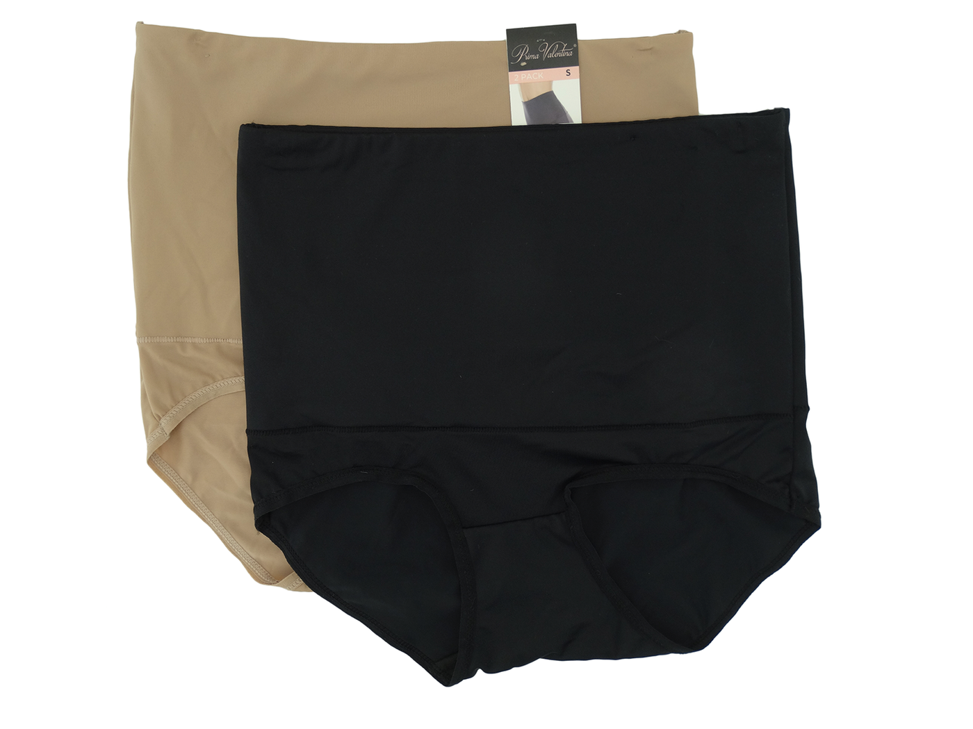 Prima Valentina - Ladies' 2Pk High-waist Panties G.Coco/Blk – Maxie  Department Store