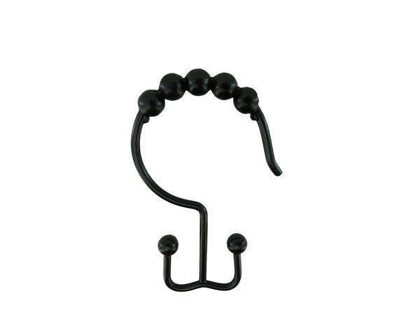 989205, Smart Bath, Jane- Double Shower Hook -Black