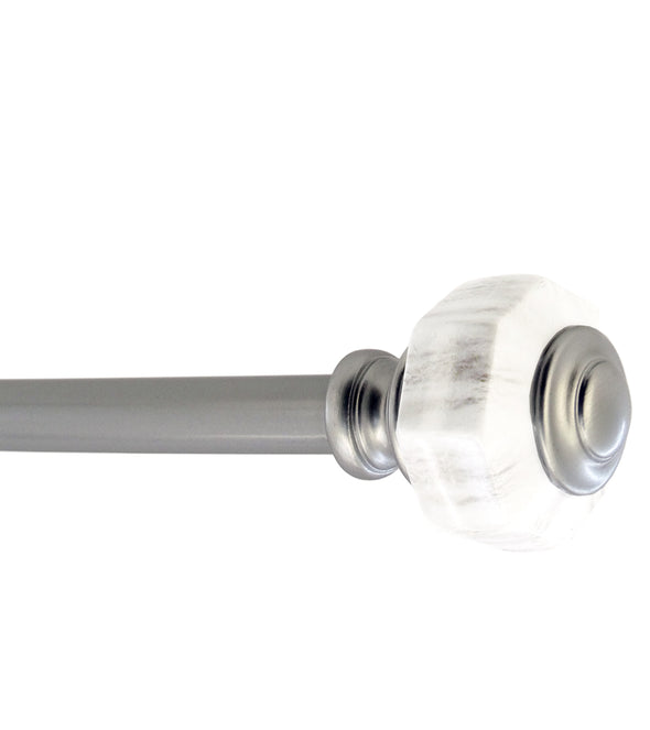 993677, Viviano Marble 3/4" W.Rod 48-86"