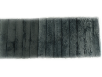 Soho - Faux Fur Area Rug/Runner - 50x180cm - Grey