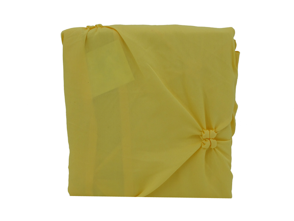 Ryderwood - 10Pc Queen Crinkle BIB Comforter Set - Yellow
