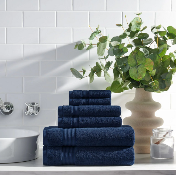 Host & Home Bath Towel (27X54 Navy)