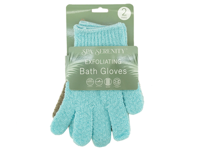 Renew Beauty,  2pk Waffle Exfoliating Bath Gloves