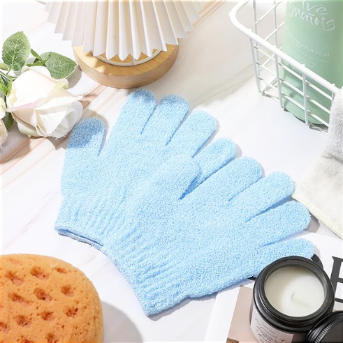 Renew Beauty,  2pk Waffle Exfoliating Bath Gloves