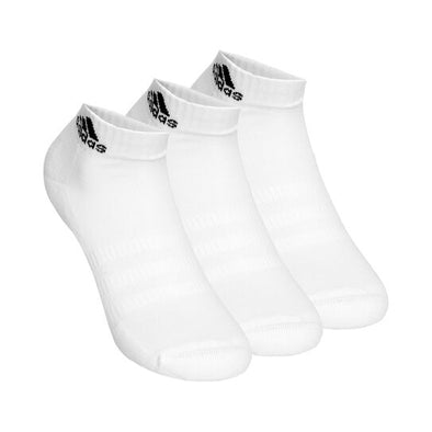 DZ9365,  Adidas 3Pk Cushioned Ankle Socks - White