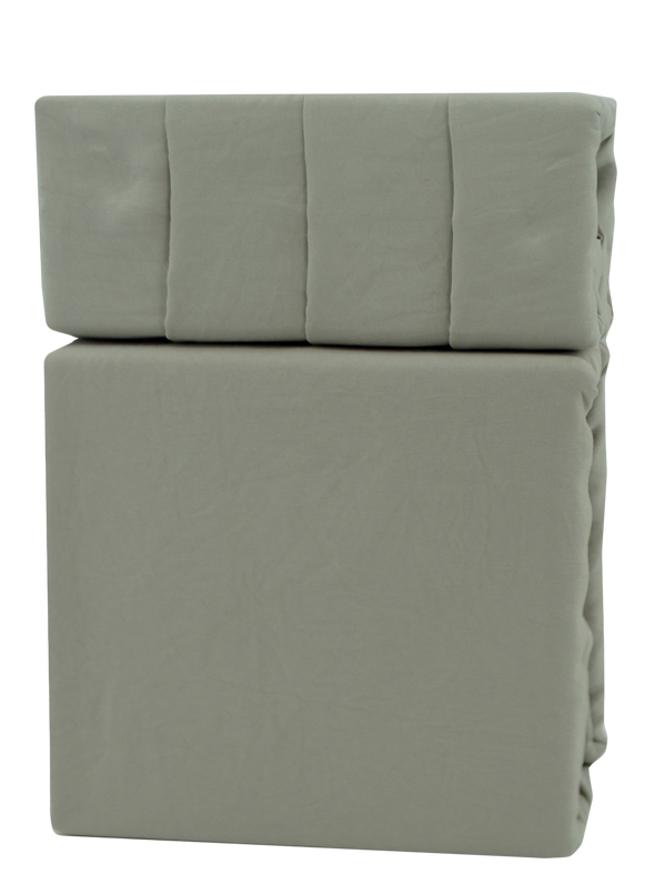 ESQ45911PA, Sono Bella - 6Pc Solid Queen Sheet Set - Whisper Taupe