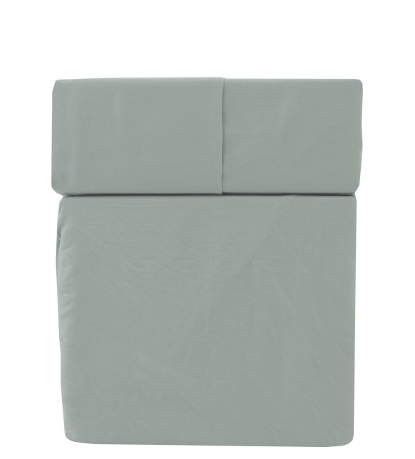 EST45908PA, Sono Bella - 4Pc Solid Twin Sheet Set - Illusion Grey