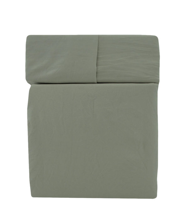 EST45911PA, Sono Bella - 4Pc Solid Twin Sheet Set - Whisper Taupe