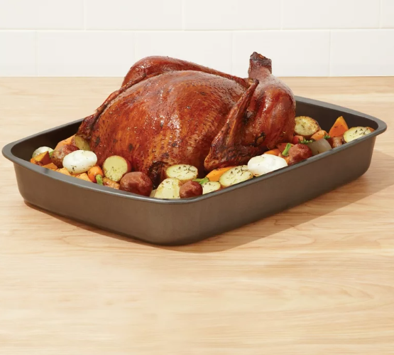 Euro Home Rectangle Roasting Pan 14.6"X10 6"X1.8"