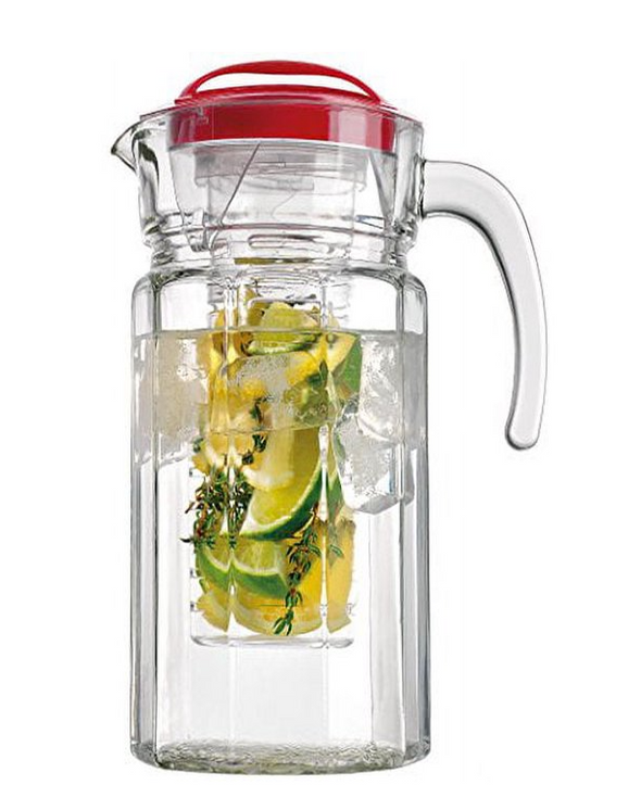 Euro-Ware 64oz Glass Pitcher W/Removable Infuser/Chiller