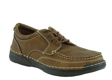 FREEMANDKTAN, Izod Men's Shoes - Dark Tan (8.5-13)