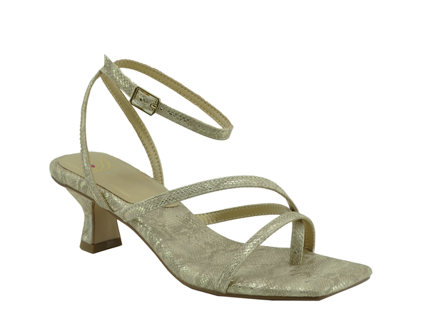 HAZEL, Delicious, Hazel-S - Women's Strappy Mid Heel Slingback Shoes (7-11)