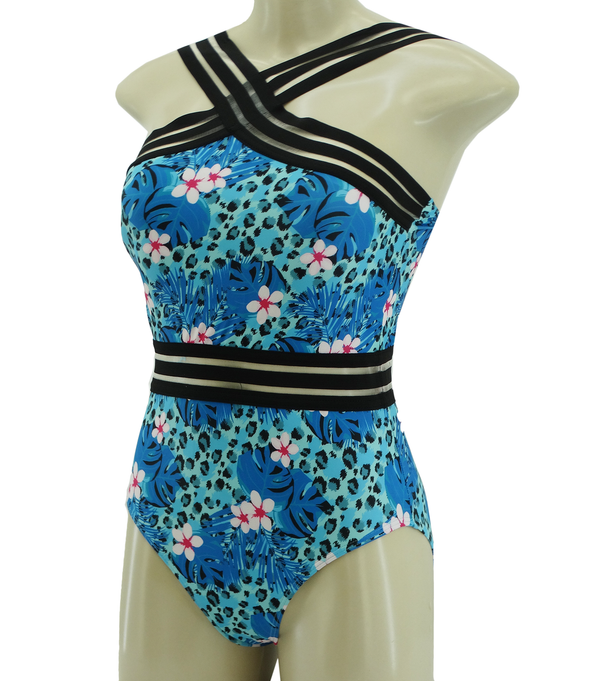 Ladies' LSW35 Emme Jordan 1pc Swimsuit S-XL - Asstd Prints