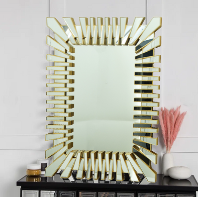 Decorative Rectangular Wall Mirror - 28''x35.75''