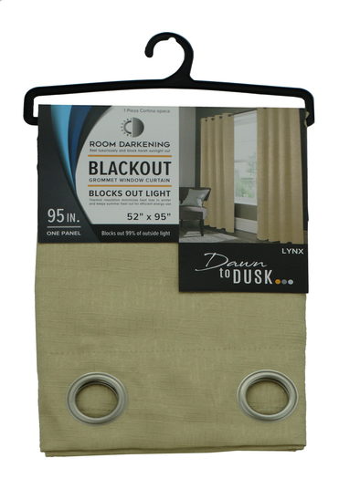 PNL40031, Lynx Blackout Grommet Panel Gold