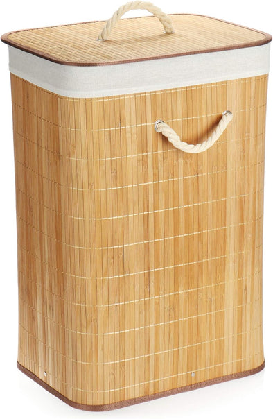 SSB0650AA, Bamboo Laundry Basket - Square