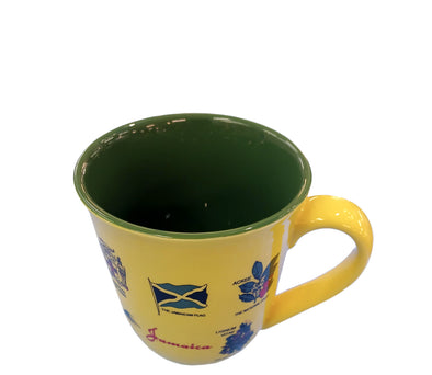 W-220502/W-220503 green & yellow Heritage Tulip mug W144770/71/69